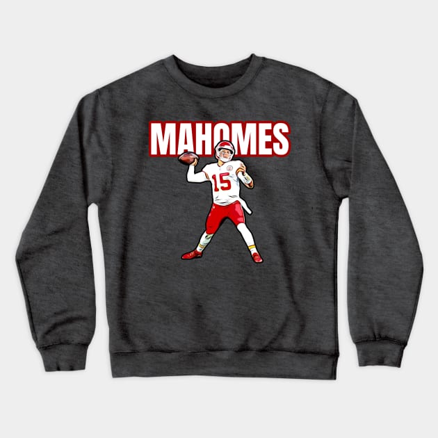 Chiefs Mahomes 15 Crewneck Sweatshirt by Gamers Gear